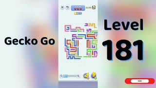 Gecko Go Level 181 Walkthrough 🦎 | Puzzle Escape Game | Safe Path Strategy & Solutions
