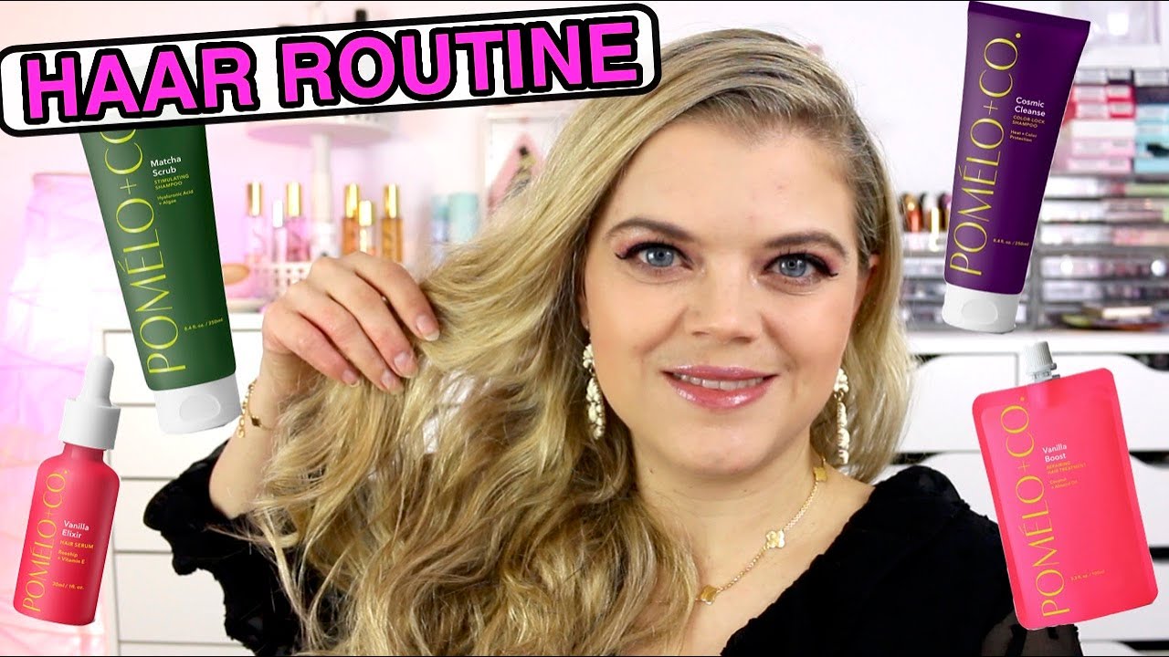 SOS bei SPRÖDEN HAAREN 👱🏼‍♀️ POMELO&CO REVIEW + ANWENDUNG YouTube