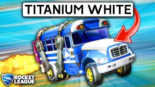 The SECRET FREE Titanium White Battle Bus is HERE!