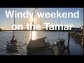 Windy weekend on the Tamar