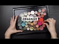 CLEANING, ORGANIZING & DECLUTTERING MY MAGNETIC PALETTES OF SINGLE EYESHADOWS | Hannah Louise Poston