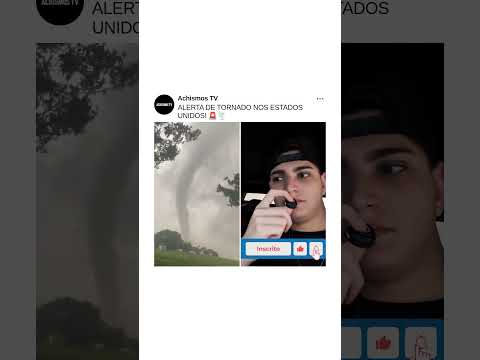 ALERTA DE TORNADO NOS ESTADOS UNIDOS ft. Igorfina