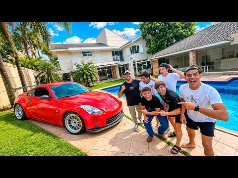 I DROVE MY 350Z TO SEE MY FRIEND'S NEW HOUSE!