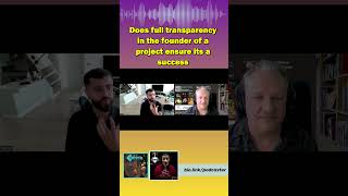 Does full transparency in the founder of a project ensure its a success