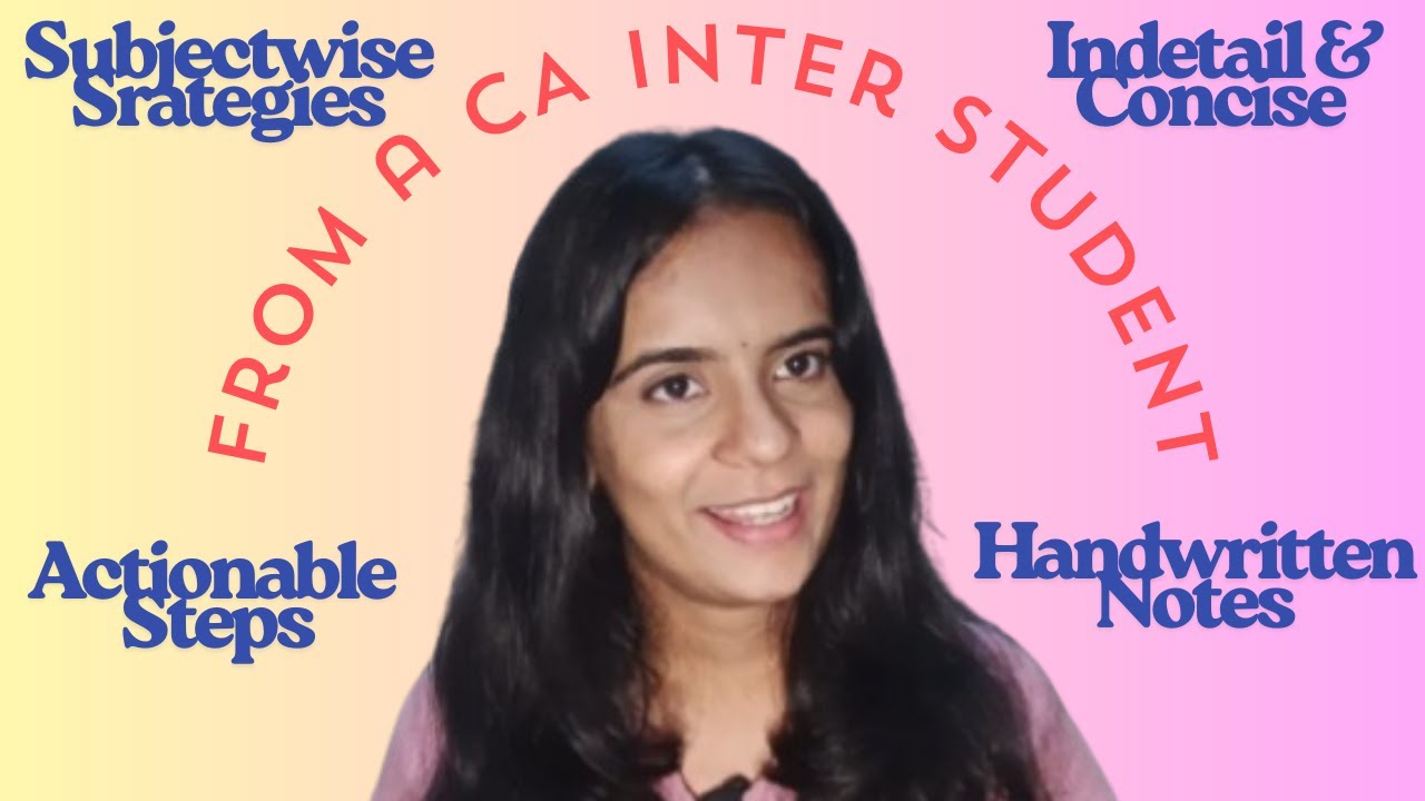 Ultimate Strategy to Clear CA Foundation in your first Attempt - YouTube