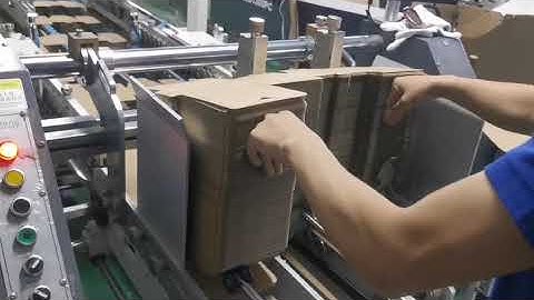 Costar Folder Gluer Atlas-120FC (E flute straight line box)