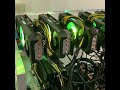 Rig para minería de criptomonedas de 9 gpu AMD Radeon RX 5700 XT 8GB