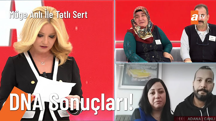 Müge Anlı DNA testi sonucunu açıklıyor! @MugeAnliatv  19 Mart 2021