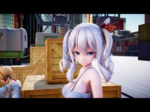 【MMD艦これ】プリンツ・鹿島・阿武隈でwave【Kancolle Prinz Kashima Abukuma】