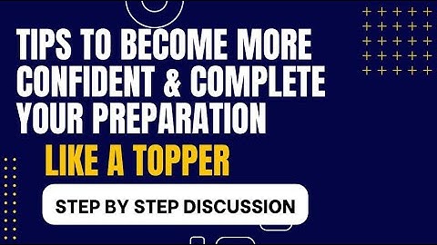 Step By Step Guide To Prepare Any Subject | CSIR NET | GATE | JEST | TIFR Exams