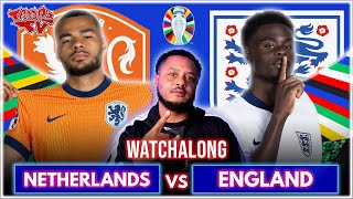 Netherlands 1-2 England | UEFA Euro 2024 Semi Final | Watchalong W/Troopz