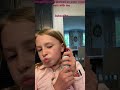 Just got my ears pierced so clean them with me🎀🧼🩷✌️👂#easy #asmr #subscribe #piercing #yay #kk
