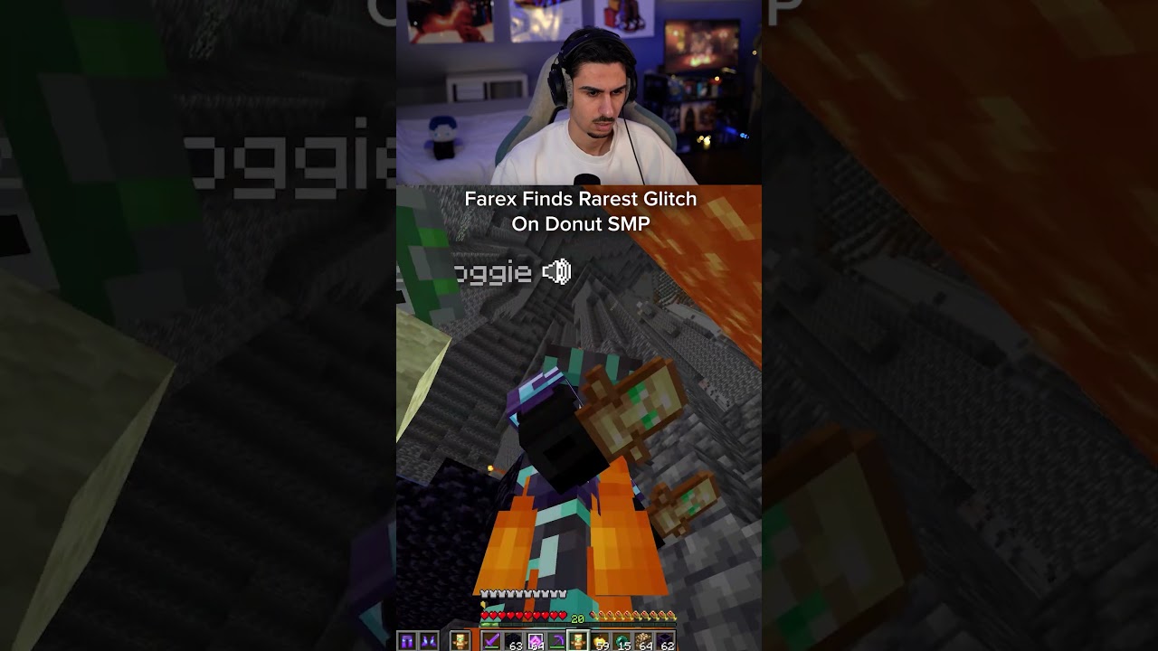 Farex Find the Rarest Glitch on Donut SMP