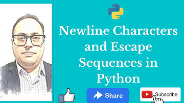Newline Characters and Escape Sequences English