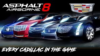 Asphalt 8: Full Cadillac Showcase (Every Car in-game) screenshot 2