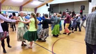 Contra Dance at Addington School - 4th October 2014