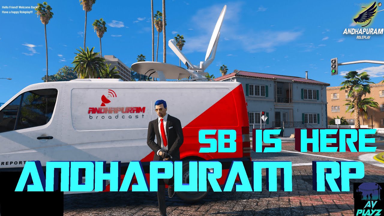 SB is Here//It's Time for SB //GTA V RP News RP//Andhapuram Roleplay ...