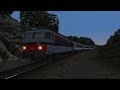 Train simulator classic  intercit de nuit paris  aurillac en bb 67400