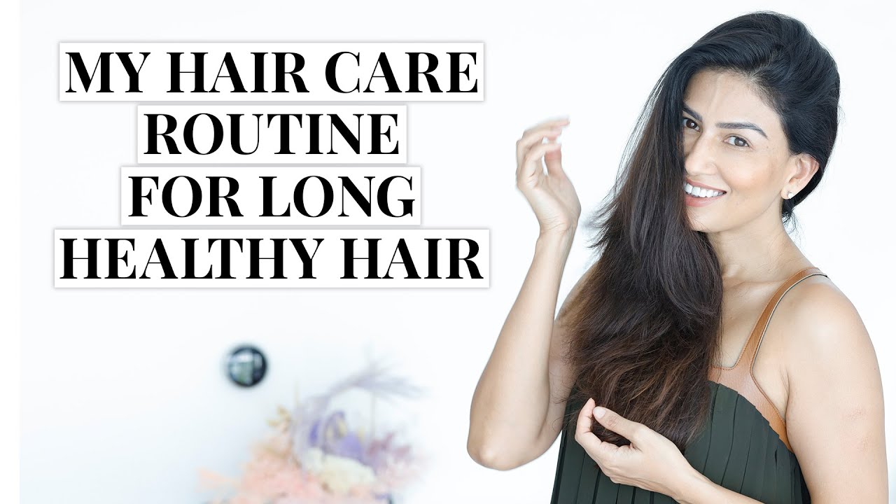 My hair Care Routine For Long Healthy Hair - YouTube