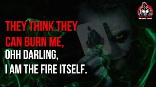 15 MOST POWERFUL JOKER MOTIVATIONAL QUOTES (Joker's Collection) | BADASS QUOTES