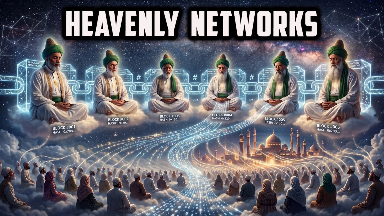 God's Heavenly Spiritual Network is Decentralized like Blockchain