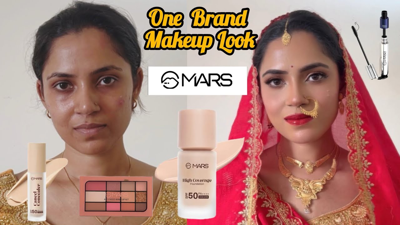 Full Bridal Makeup using ONLY MARS Products! 💄 affordability & quality at peak 💕