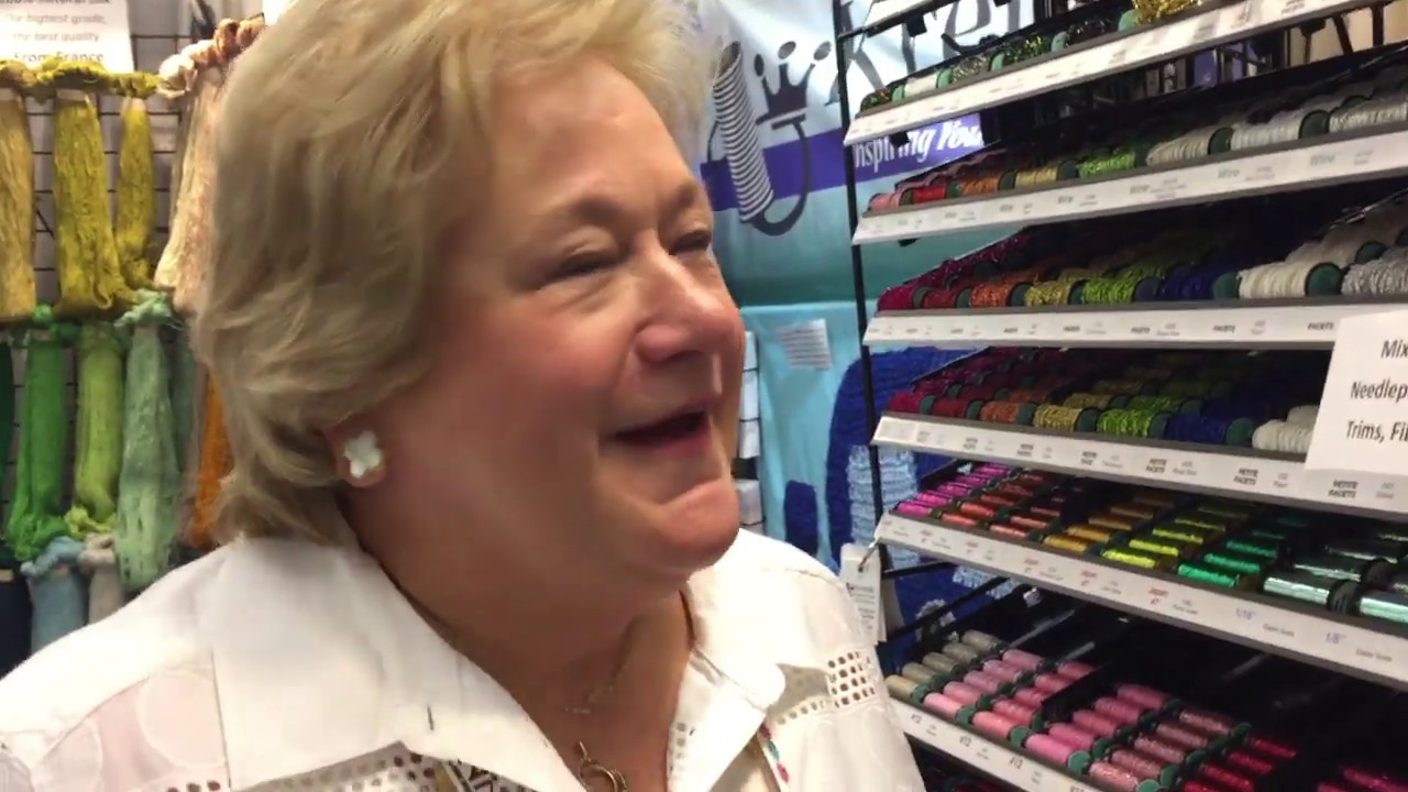 How to stitch better curves in needlepoint YouTube