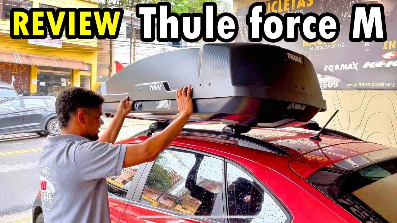 Baú Bagageiro Thule Force m 400 Litros Review Detalhes