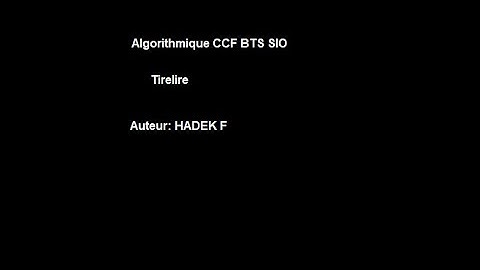 Correction commenté du sujet "tirelire" du CCF blanc BTS SIO