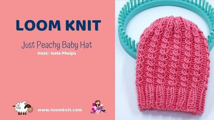 How to Loom Knit a Baby Hat (in 2 Sizes!)