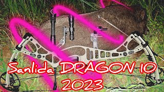 Sanlida Archery Dragon-10 NEW Top Bow 2023 - Блочный Лук Дракон-10 гибридный лук нового поколения