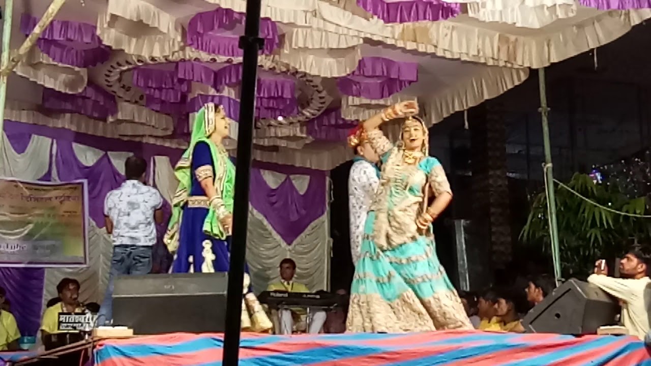 Gajendra Ajmera live program and Twinkle Vaishnav Sonal rayka bandaru Ramapir ko