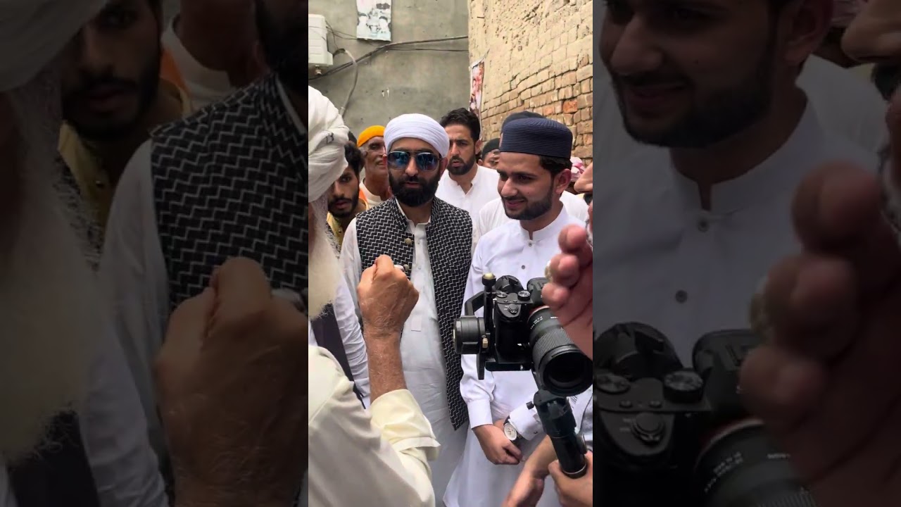 Dewan of Pakpattan Sharif, Dewan Modood Masood Chishti Enquiring about camera during URS 2024