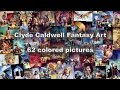Clyde caldwell fantasy art 62 colored pictures