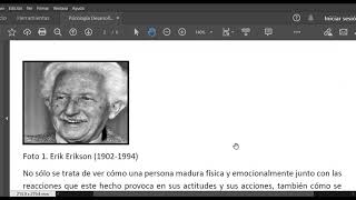 Psicología Desarrollo 2 - Erikson Parte 1