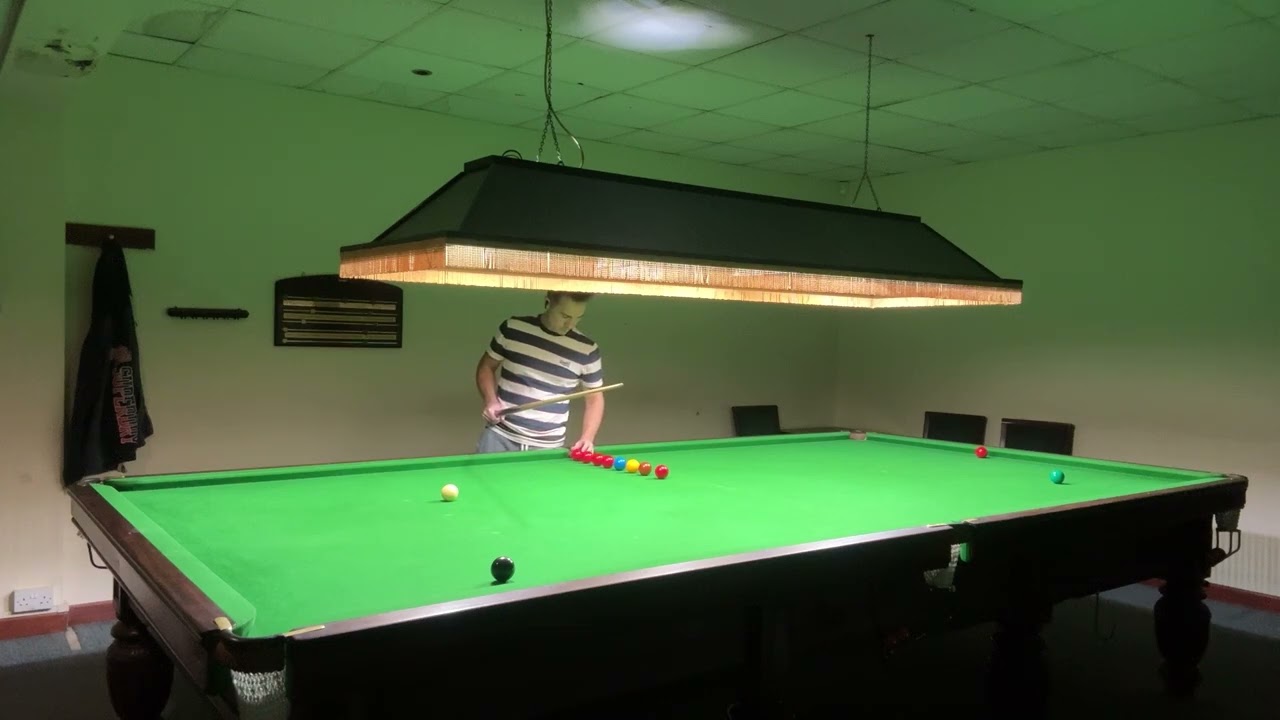 Image of video the 8 out of 21 balls potted, 21 ball challenge 11