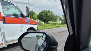 Dundas, IL - Jasper Co. Ambulance Heading to Olney, IL [Code 3](May 24, 2026)