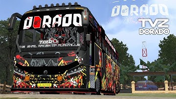 TVZ ZEDASTRA BS6 MOD || DORADO TURBO ULTRA HD LIVERY RELEASED || DOWNLOAD NOW