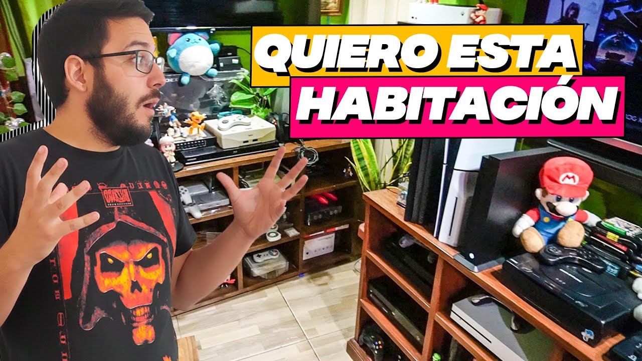 🇵🇾Videojuegos en PARAGUAY: Room tour de la habitación de un COLECCIONISTA PARAGUAYO 🇵🇾