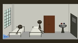 Stickman Escape Madhouse Gameplay IOS Lose and Win