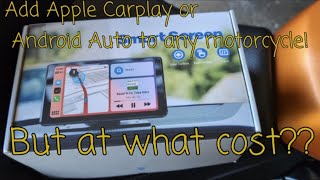 Is this the easiest solution to adding Apple carplay or Android auto to your motorcycle? screenshot 5
