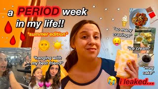 a SUMMER period week in my life!! *extremely realistic* (+ driving alone for the first time!!)