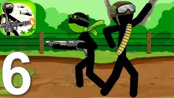 Stickman Army : The Resistance | Walkthrough Part 6 - (Android iOS Gameplay)