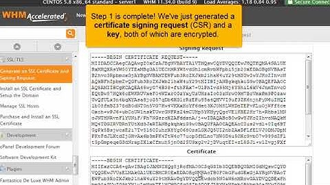Generating And Installing Ssl Certificates In Whm By webanchor.net