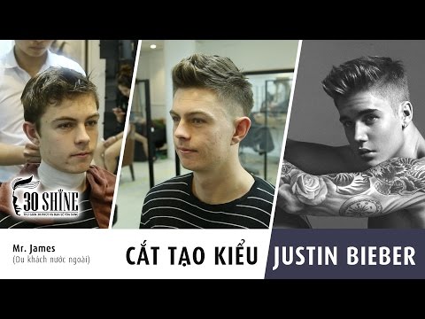 Cắt tạo kiểu Undercut | Phong cách Justin Bieber | Mr. James