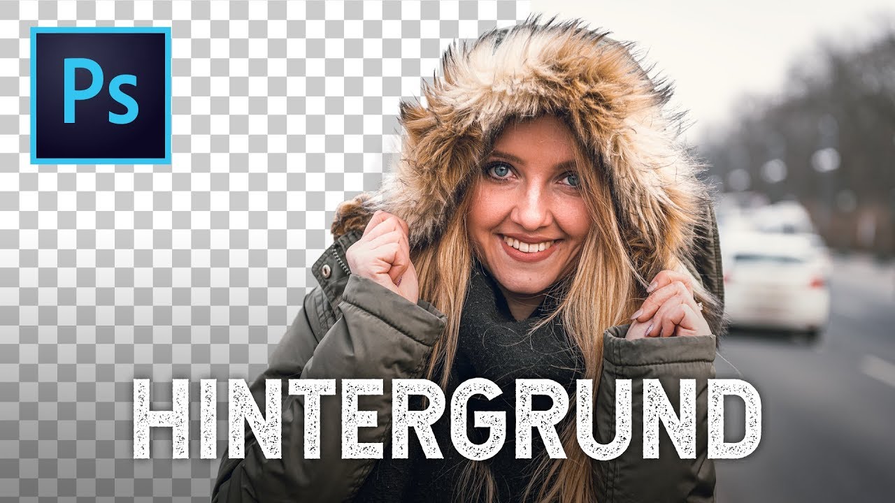 HINTERGRUND MIT 1 KLICK ENTFERNEN in Photoshop YouTube