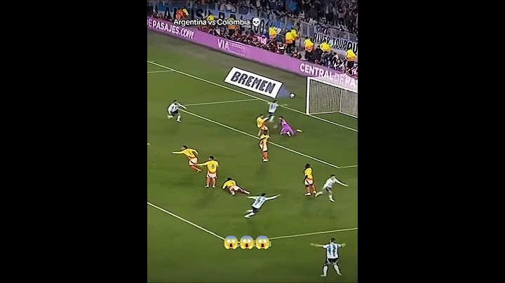El partido más caliente de selecciones ARGENTINA VS COLOMBIA