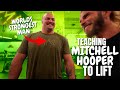 Teaching the world strongest man to power clean