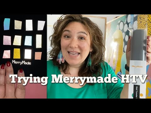 Trying Out MerryMade Reflective Heat Transfer Vinyl (HTV) for the