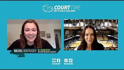#9 Rachel Bontrager - Western Michigan Volleyball